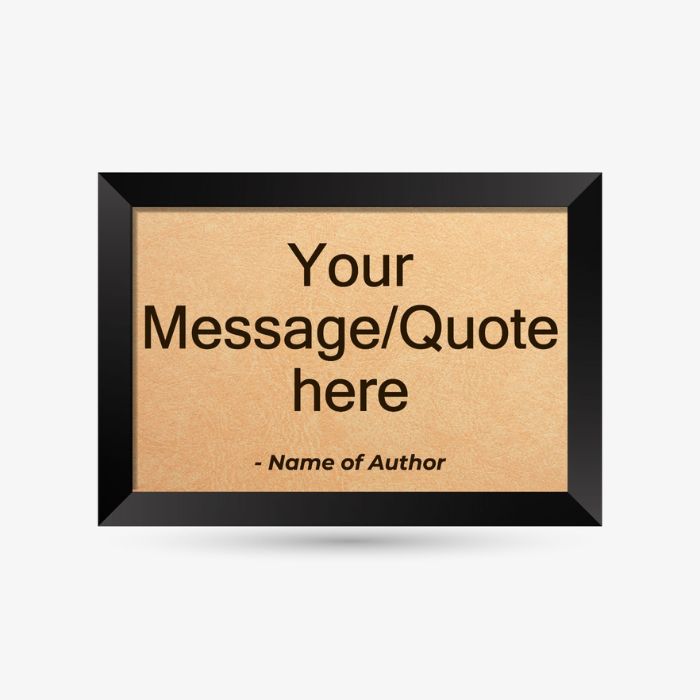 Personalized Inspirational Frame